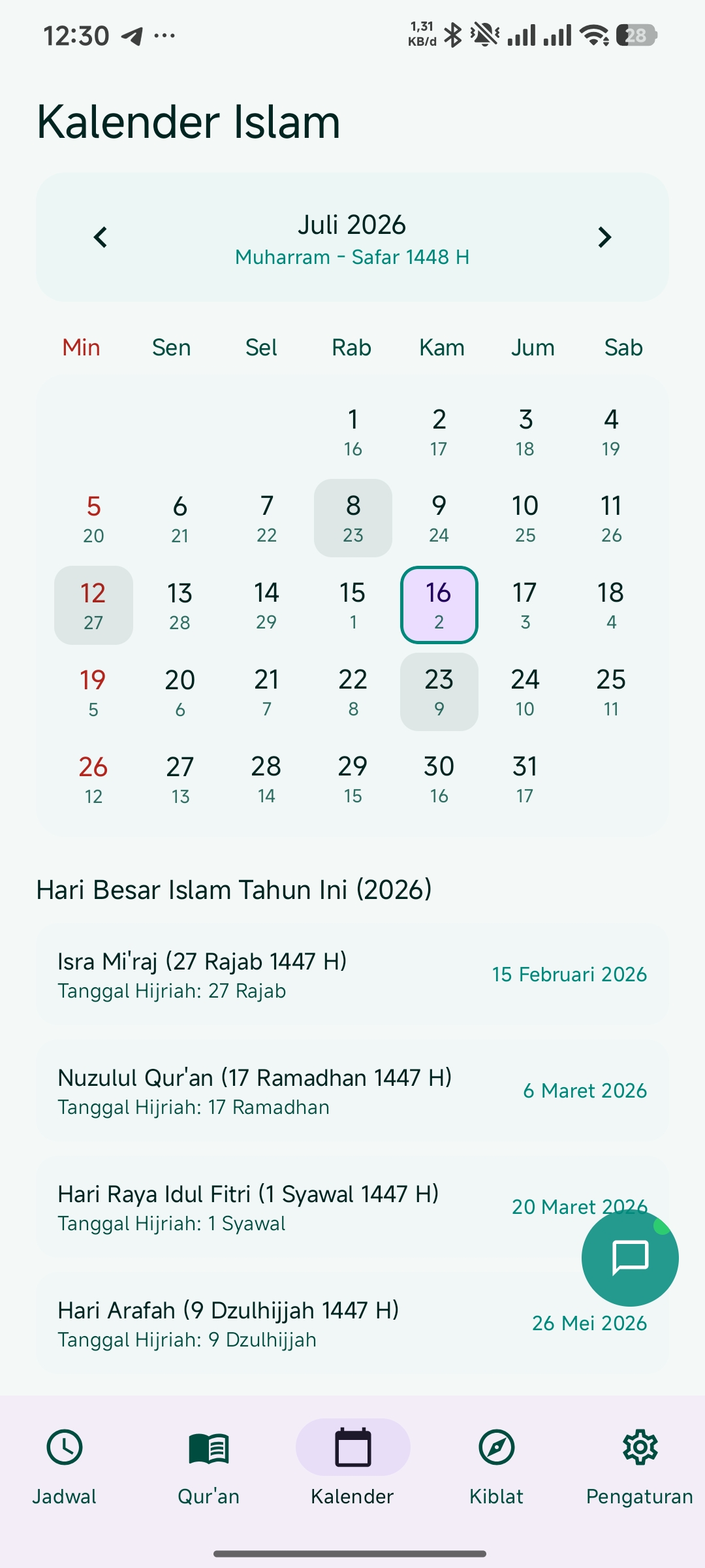 SAKU MUSLIM Screenshot