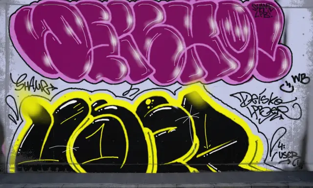 Graffiti artwork by deisko