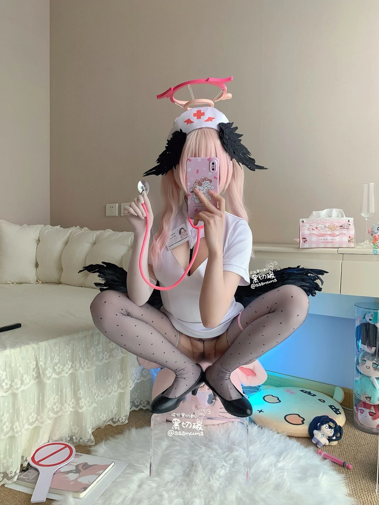 黑切碳–下江小春護士Cosplay