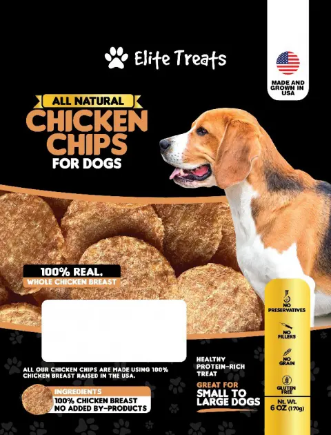 Elite Treats Recalls Chicken Chips for Dogs Due to