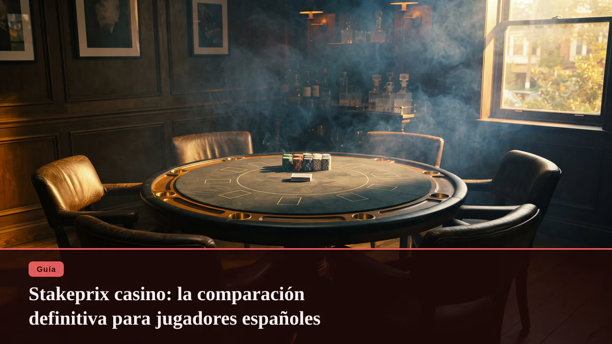 Stakeprix casino: la comparación definitiva para jugadores españoles
