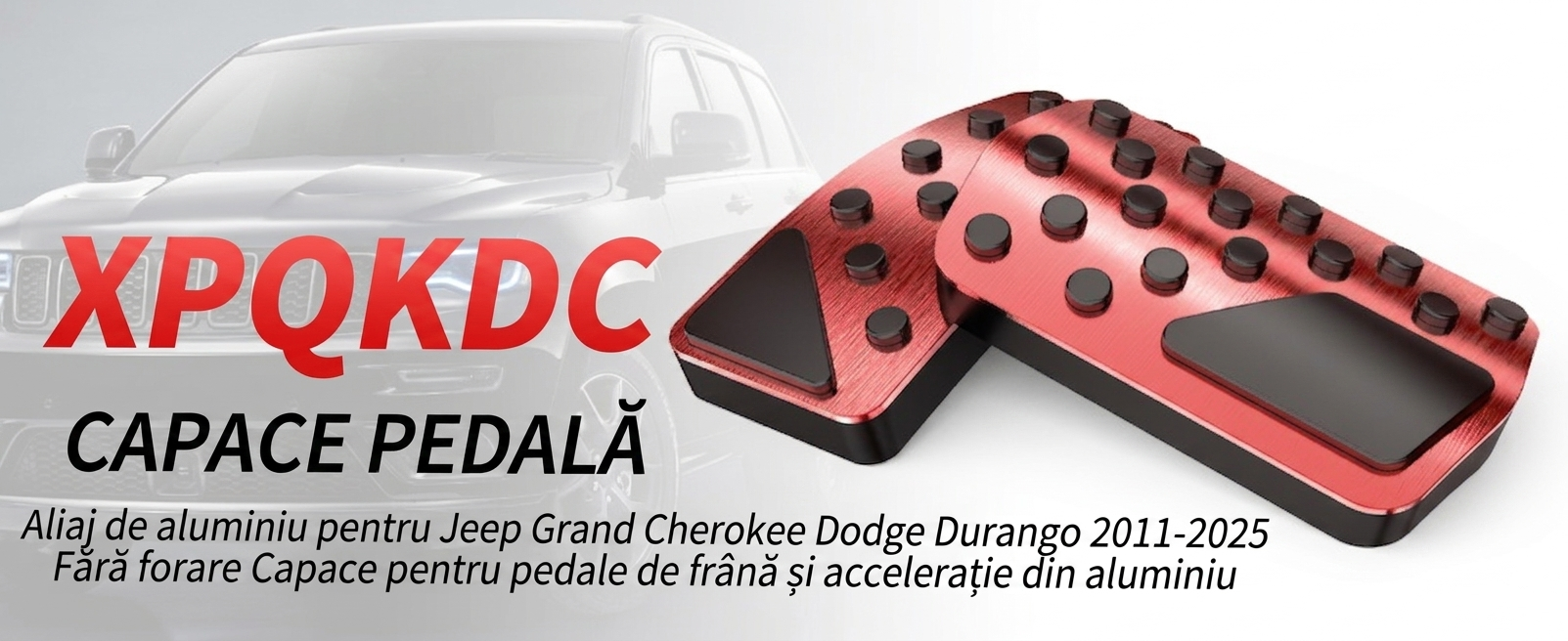 Set Pedale Auto Sport XPQKDC Compatibilitate