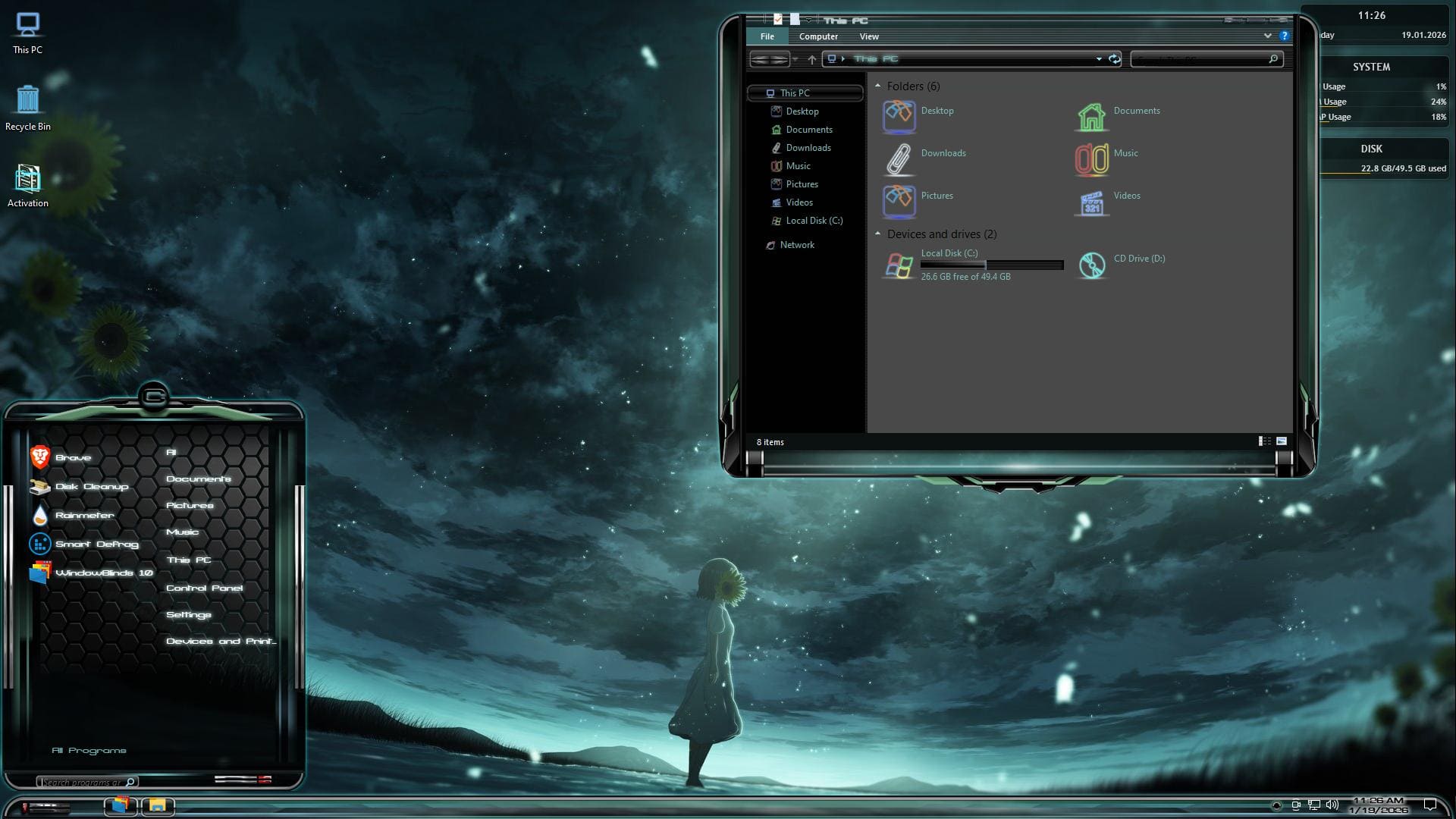 Anime Dreams - Windows 10 Enterprise LTSC IoT 21H2 Lite 18 s8