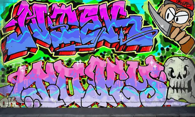 Graffiti artwork by Okeyss