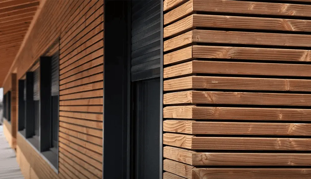 الكلادينج الخشبي