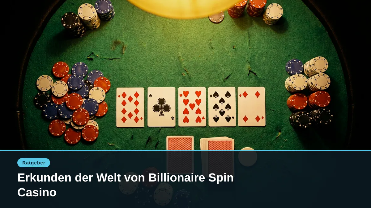 Erkunden der Welt von Billionaire Spin Casino