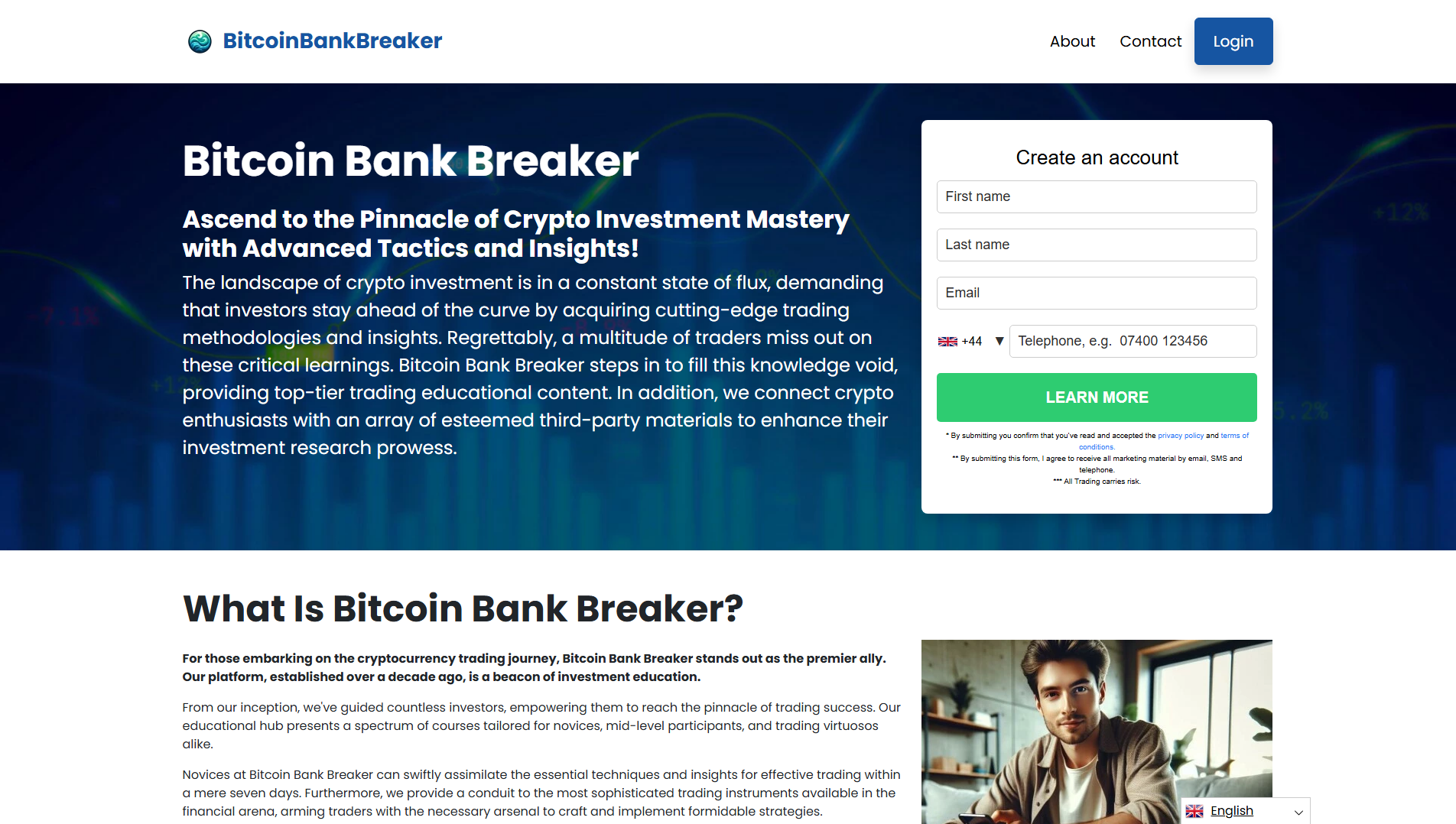 Stored capture of bitcoinbankbreaker.org