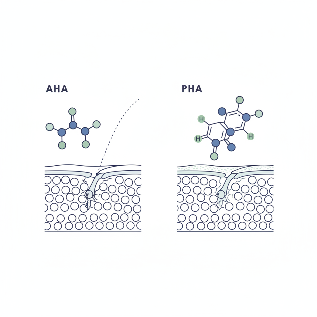 AHAとPHAの違い — 敏感肌向けの角質ケア AHAとPHAとは？ 韓国コスメ