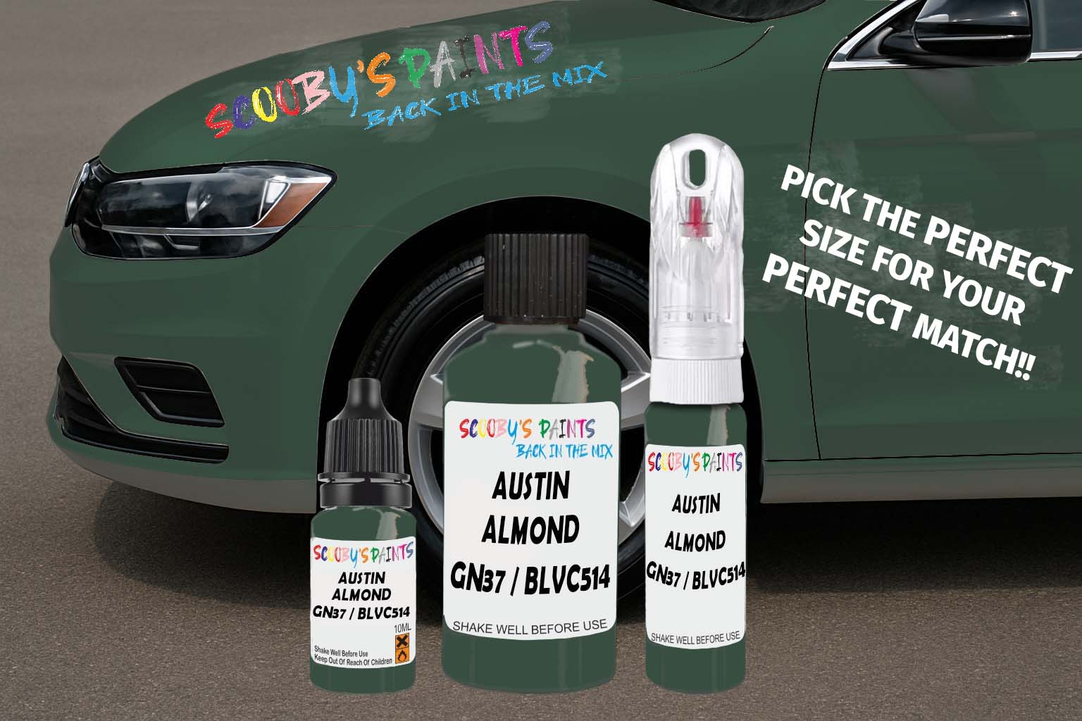 Scooby’s Paints – Austin Triple Touch-Up