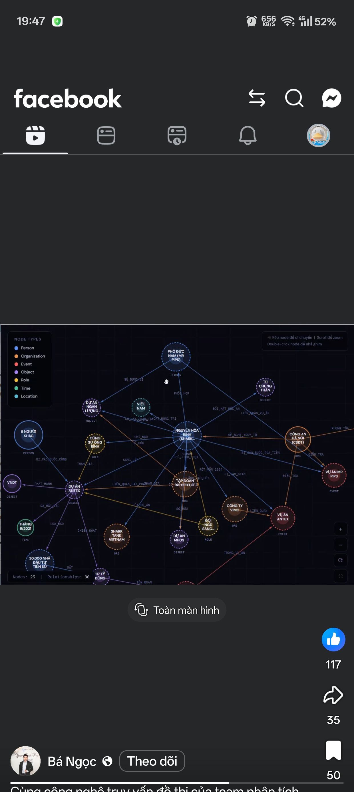Ứng dụng knowledge graph + LLM trong phân tích tài liệu 