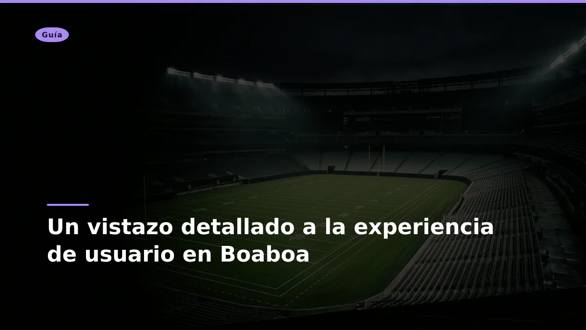 Un vistazo detallado a la experiencia de usuario en Boaboa
