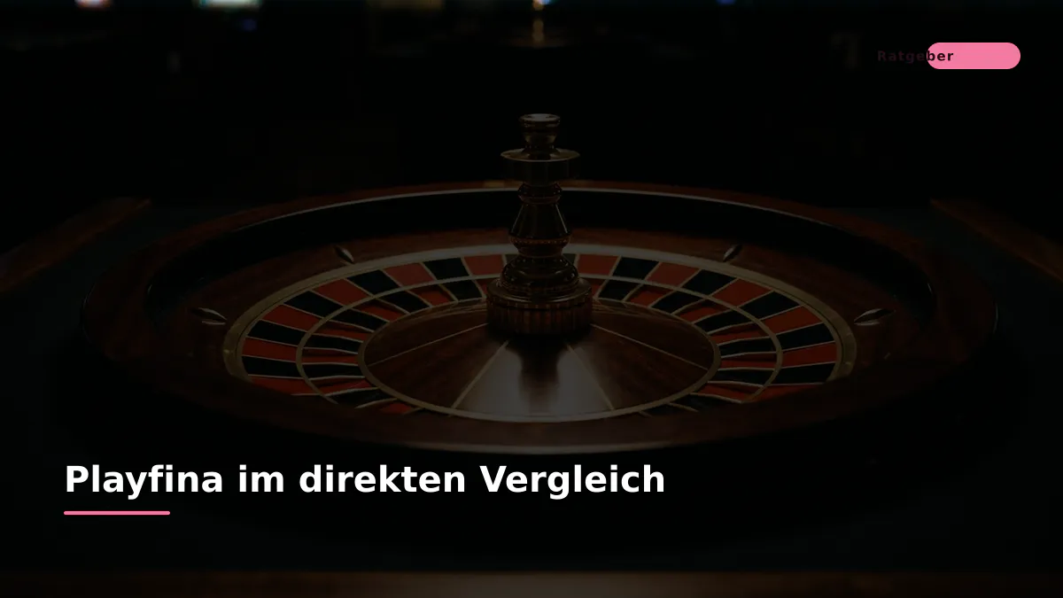 Playfina im direkten Vergleich