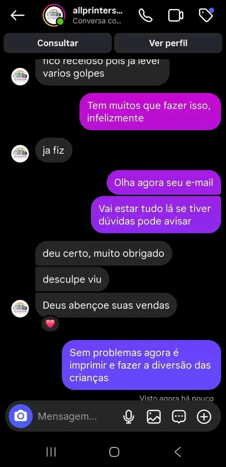 Depoimento de cliente 7