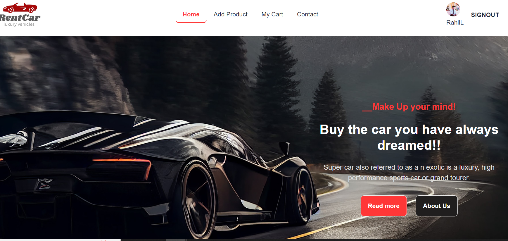 Digital Car Store