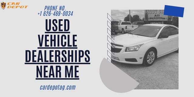 Choose the best-used vehicle dealers near you for buying quality used vehicles near you. Contact Car Depot for a high-quality used car at an affordable price. 
For more information, visit our website: https://cardepotag.com/
