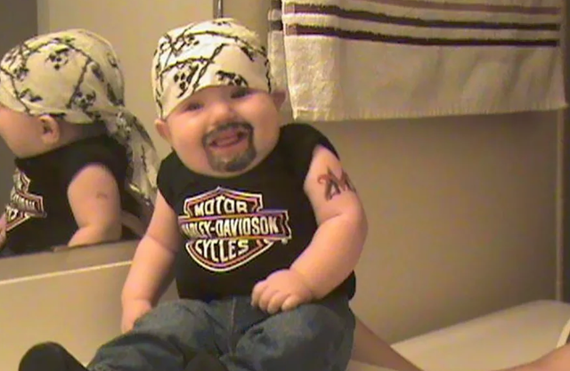 badass baby