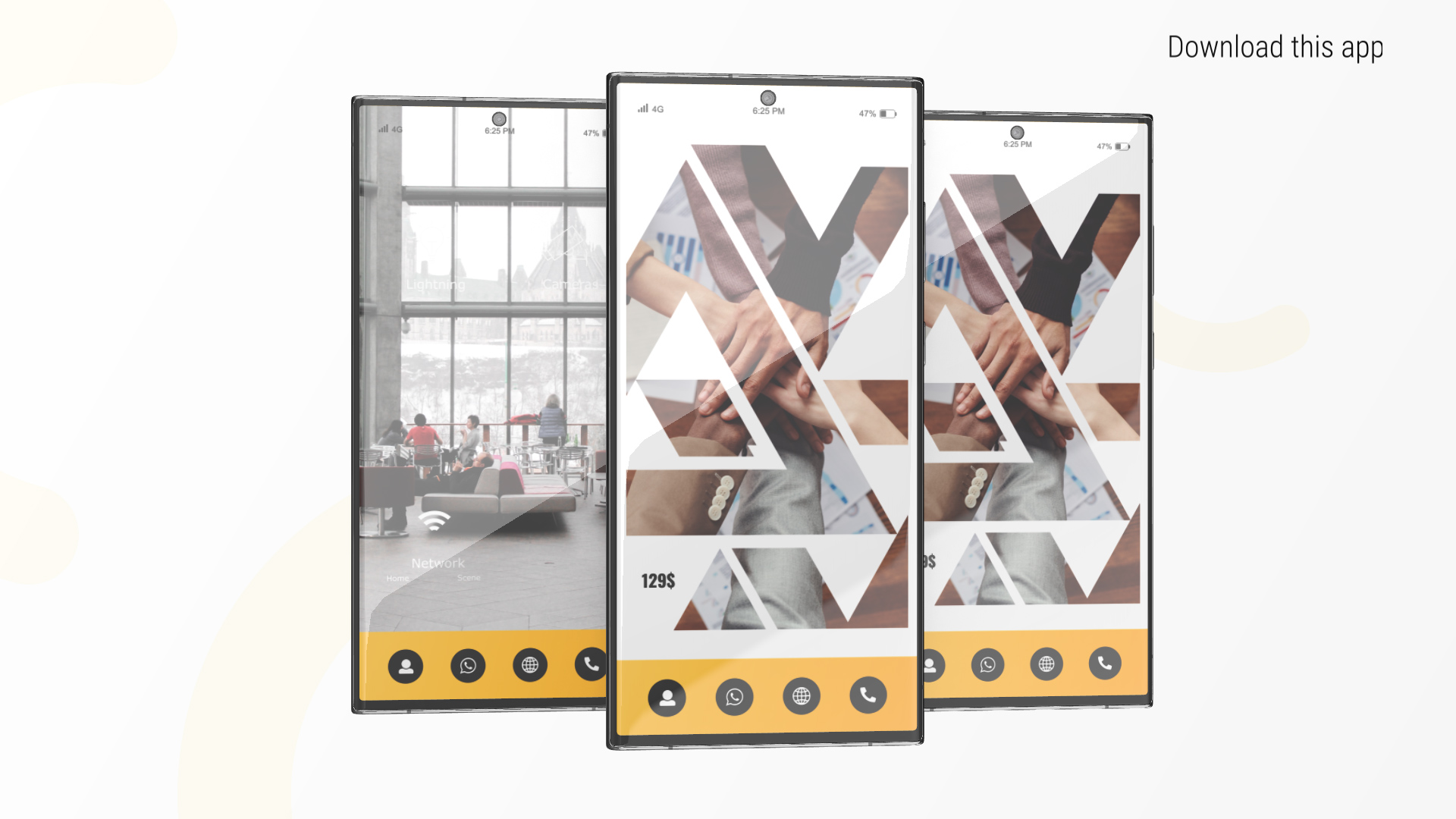 Animated Android Phone Mockup Animated Android Phone Mockup