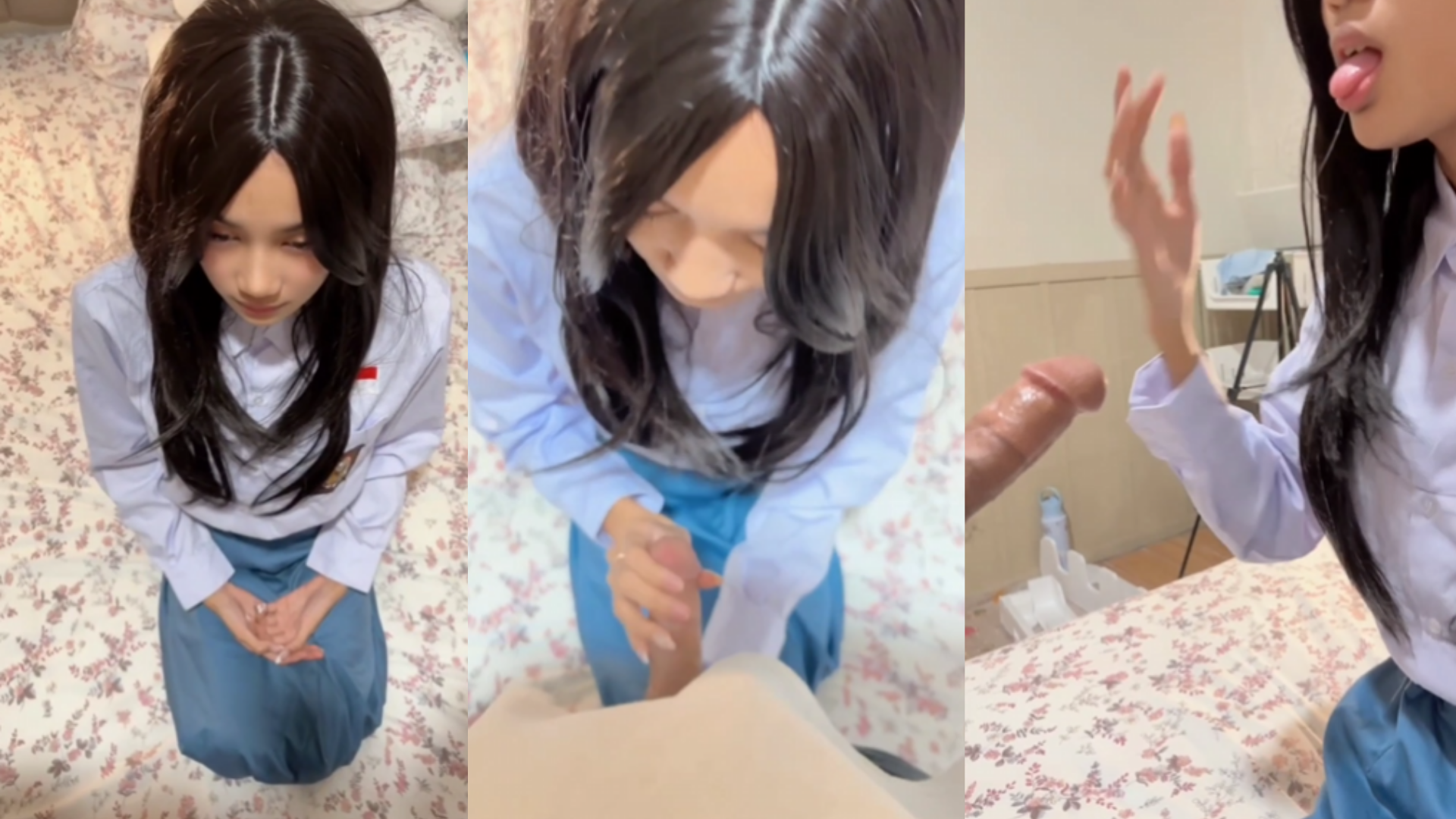Minta Sepong Sama Anak SMA, Sepongannya Mantep Banget