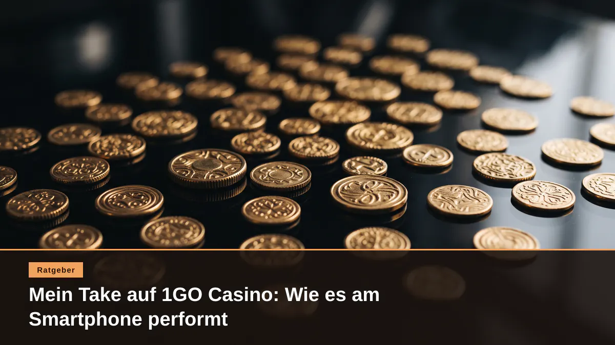 Mein Take auf 1GO Casino: Wie es am Smartphone performt