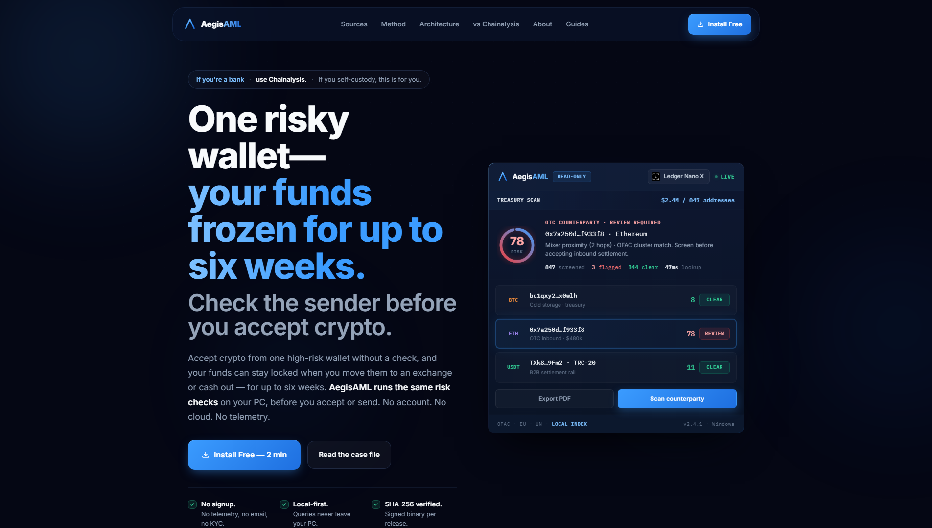 Stored capture of aegisaml.io