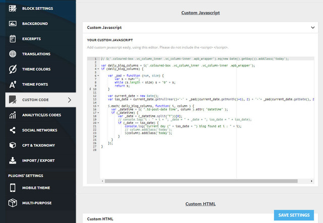 custom-code