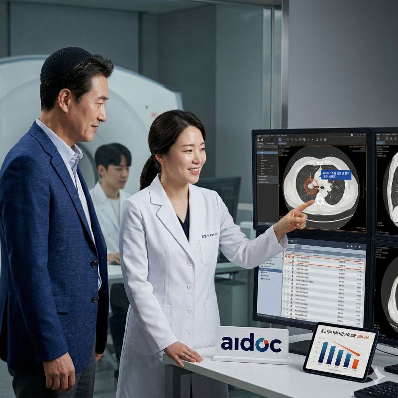 기존 사용자의 흐름을 바꾸지 않고 도입을 만든 Aidoc의 사례