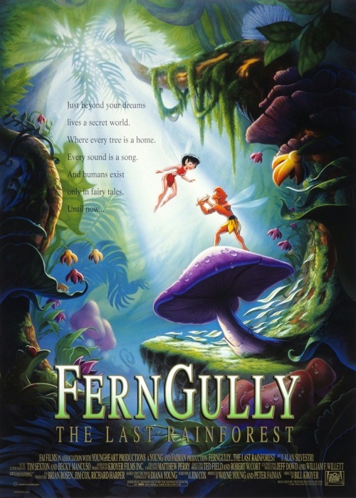 Dolina paproci / FernGully: The Last Rainforest (1992) PL.480p.DVDRip.x264-zami | Lektor PL