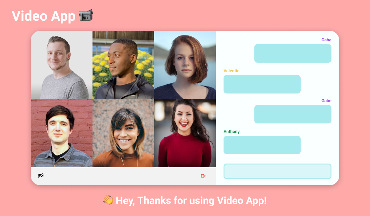 Chatparty Figma mockup