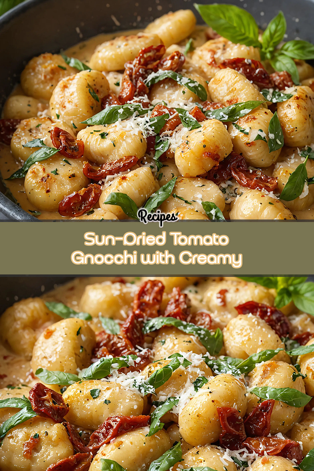 Sun-Dried Tomato Gnocchi with Creamy Sauce
