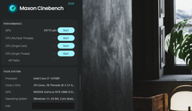 Cinebench RTX2080