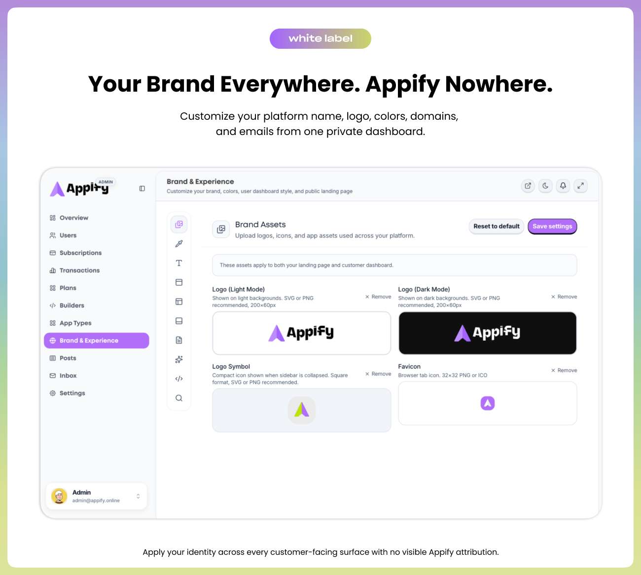 Appify - AI-Powered White-Label Mobile App Builder SaaS | Flutter & Website to App - 15
