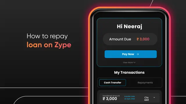 How to repay loan on Zype.webp