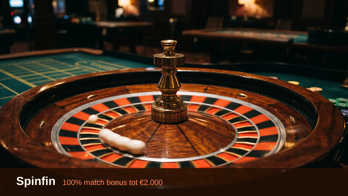 Spinfin casino — welkomstbonus 100% match bonus tot €2.000 + 150 FS, betalingen: Visa, Mastercard, Skrill, Neteller, Paysafecard