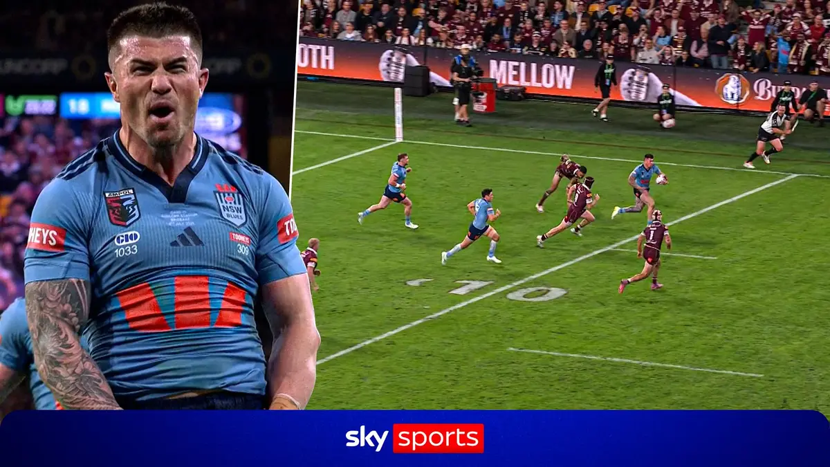 Bradman Best’s length‑of‑field try widens NSW lead in State of Origin clash