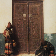 У дверей мечети 1873