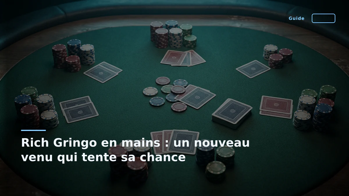 Rich Gringo en mains : un nouveau venu qui tente sa chance