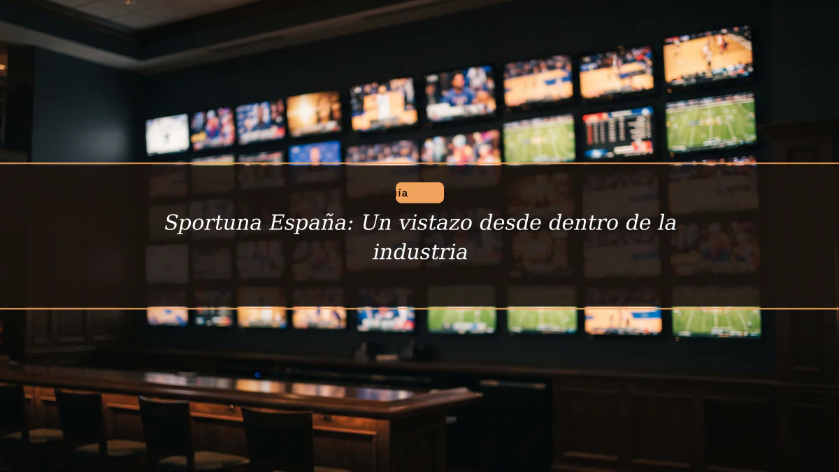 Sportuna España: Un vistazo desde dentro de la industria