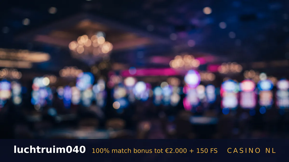 luchtruim040 casino — welkomstbonus 100% match bonus tot €2.000 + 150 FS, betalingen: Visa, Mastercard, Skrill, Neteller, Paysafecard