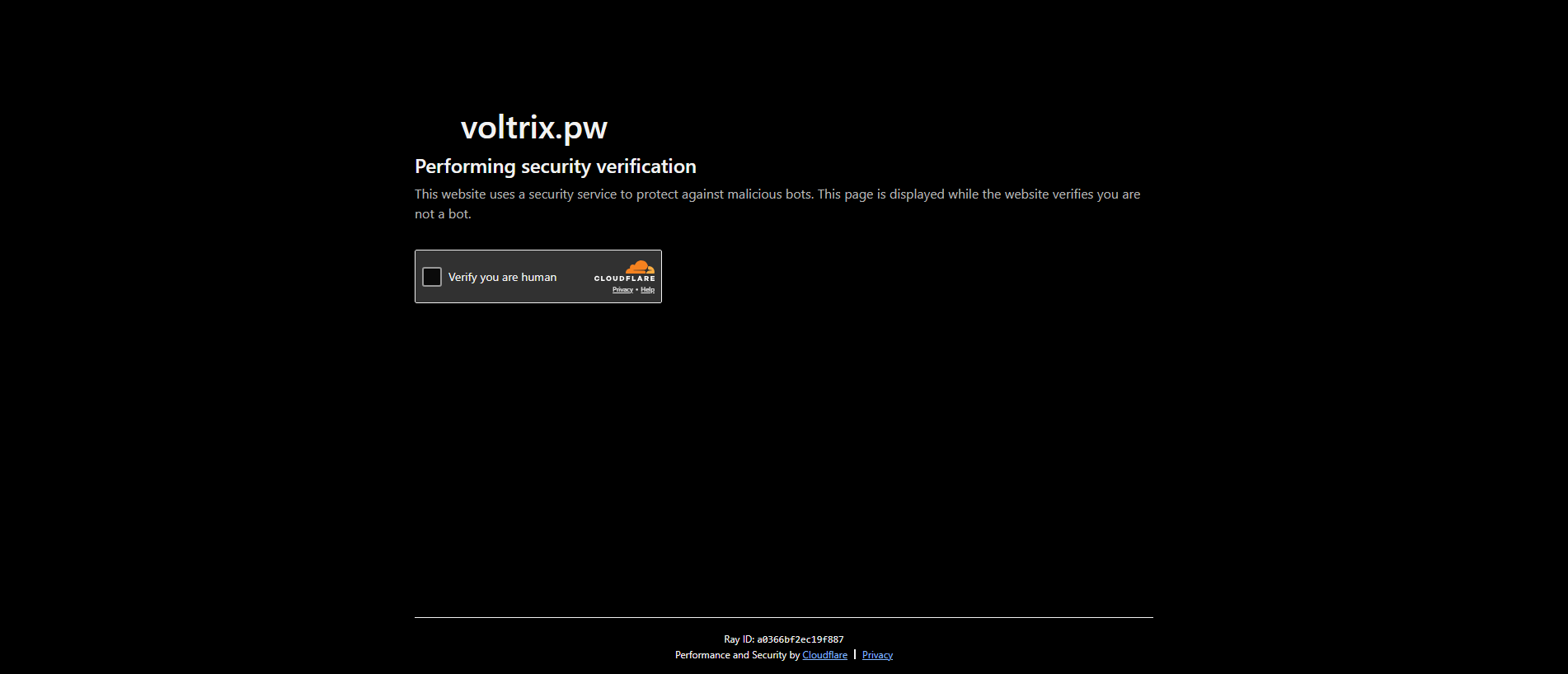 Screenshot of voltrix.pw