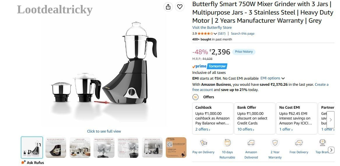Butterfly Smart 750w | Exclusive Sale Discount