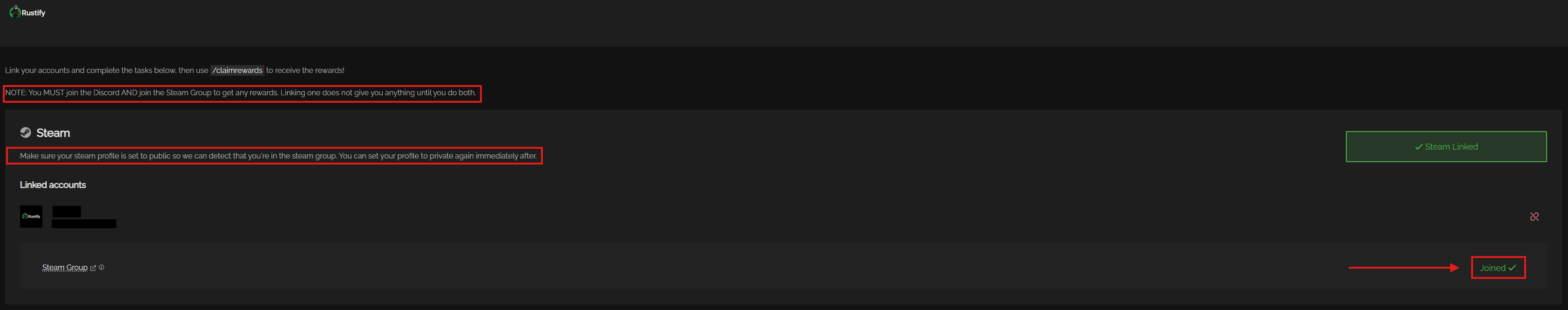 How to set your Steam profile to public