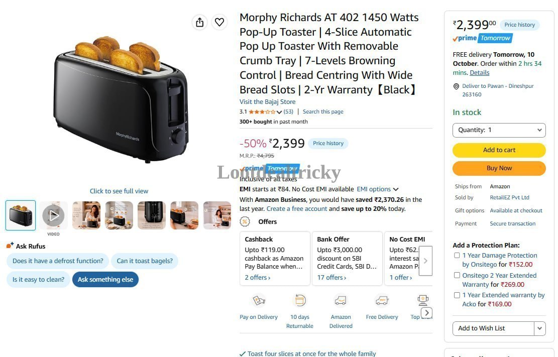 Morphy Richards At – Just ₹2399 | Limited Time Loot Offer