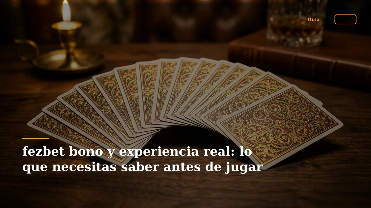 fezbet bono y experiencia real: lo que necesitas saber antes de jugar