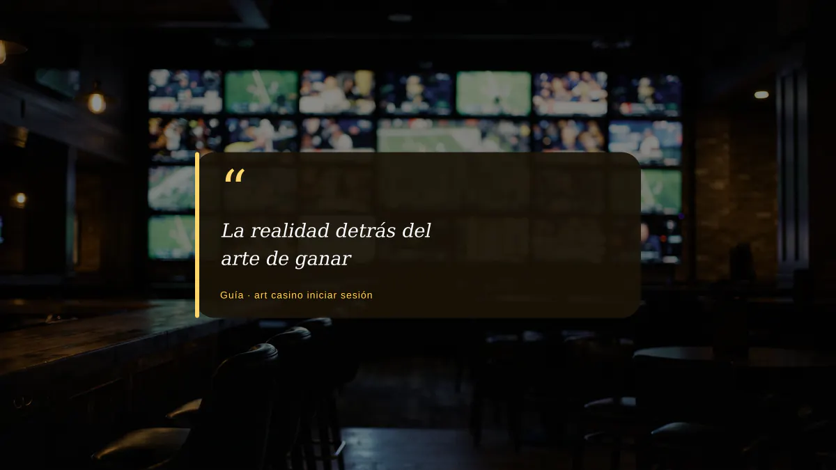 La realidad detrás del arte de ganar