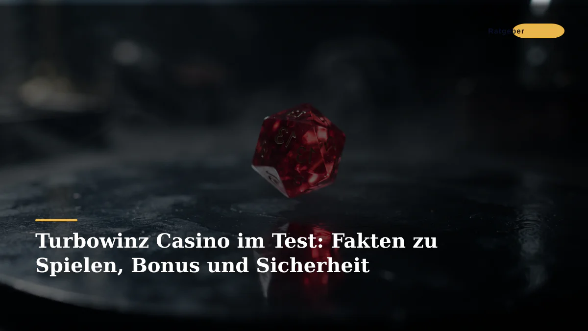 Turbowinz Casino im Test: Fakten zu Spielen, Bonus und Sicherheit