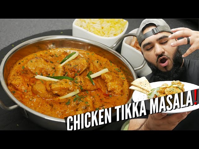 Curry House — Chicken Tikka Masala Meal with Naan & Rice