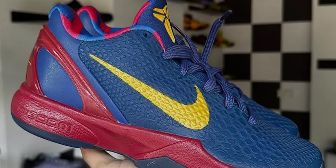 A rare Nike Kobe 6 model in FC Barcelona colors has debuted online.