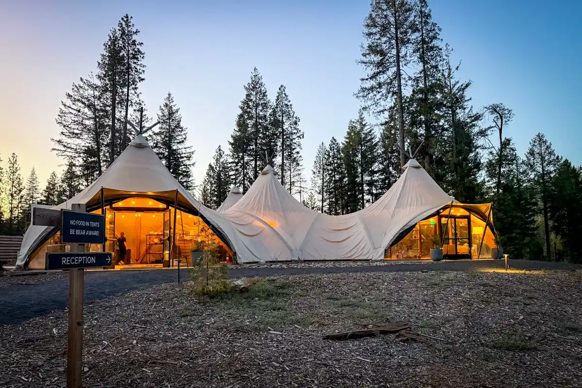 Luxury Camping Arrives Near Yosemite National Park