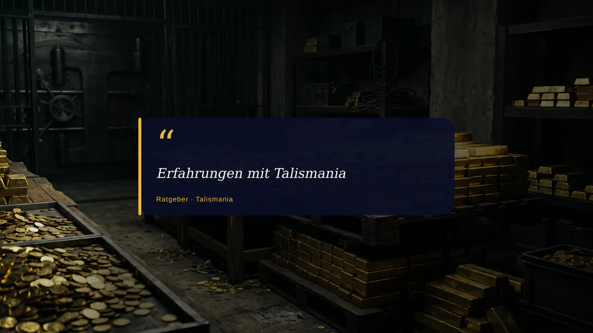 Erfahrungen mit Talismania