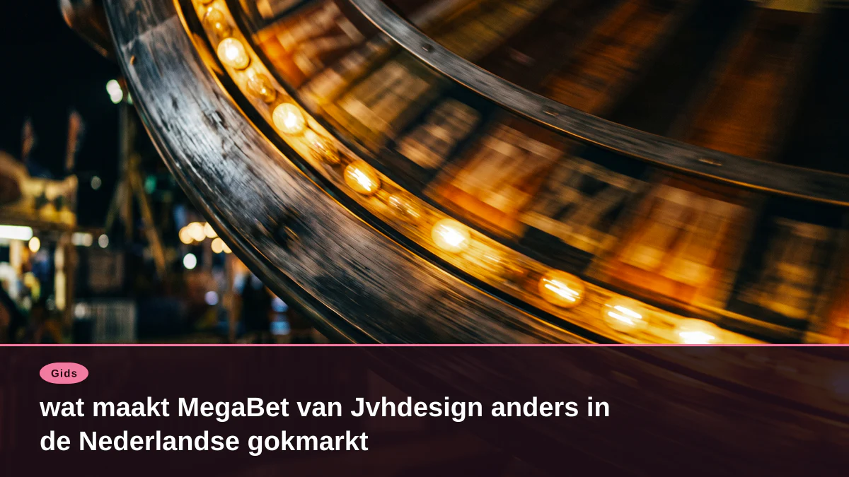 wat maakt MegaBet van Jvhdesign anders in de Nederlandse gokmarkt